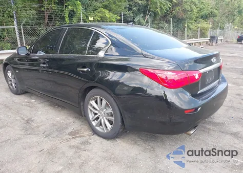 2016 Infiniti Q50 3.0T Premium z USA, uszkodzony, nr VIN JN1EV7AP2GM300415